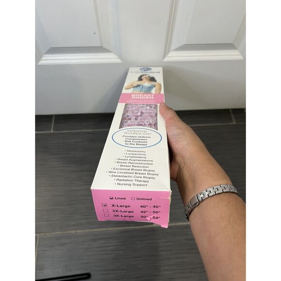 EaB Medical Compression Breast Binder Pink Floral Lined Size XL - NIB - Picture 5 of 5
